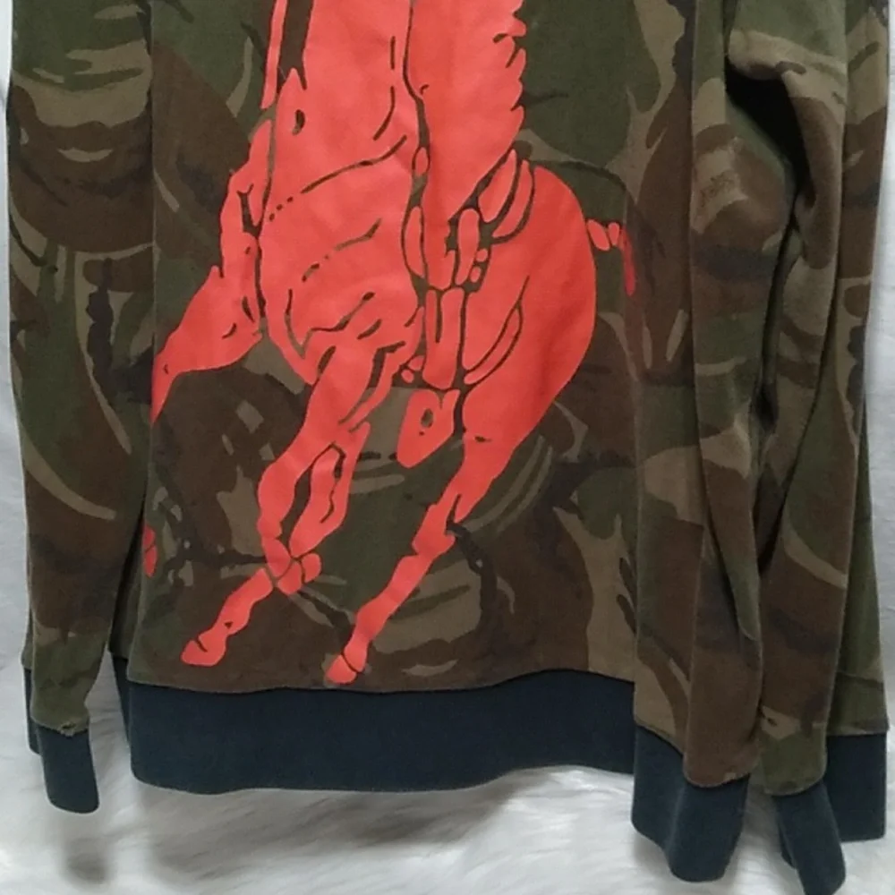 (X-50) SALE! Authentic Polo Sport Ralph Lauren Shirt Sz.XL Large Print On Front - Picture 4 of 16